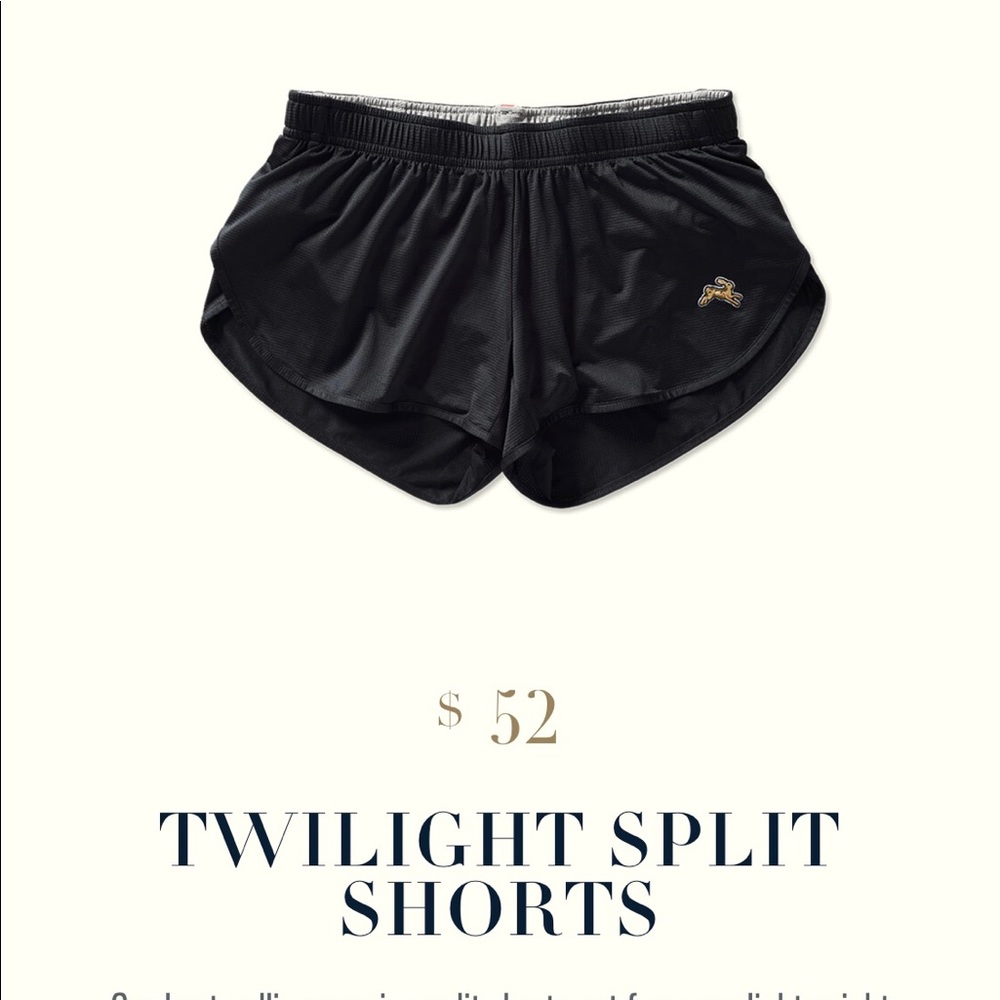 Tracksmith Twilight Split Running Shorts